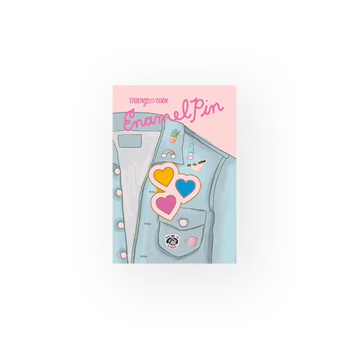 Hearts Enamel Pin