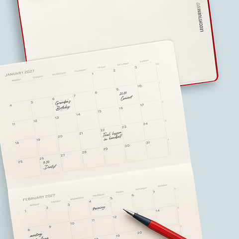Leuchtturm1917 Planner Stickers 2027- Monthly