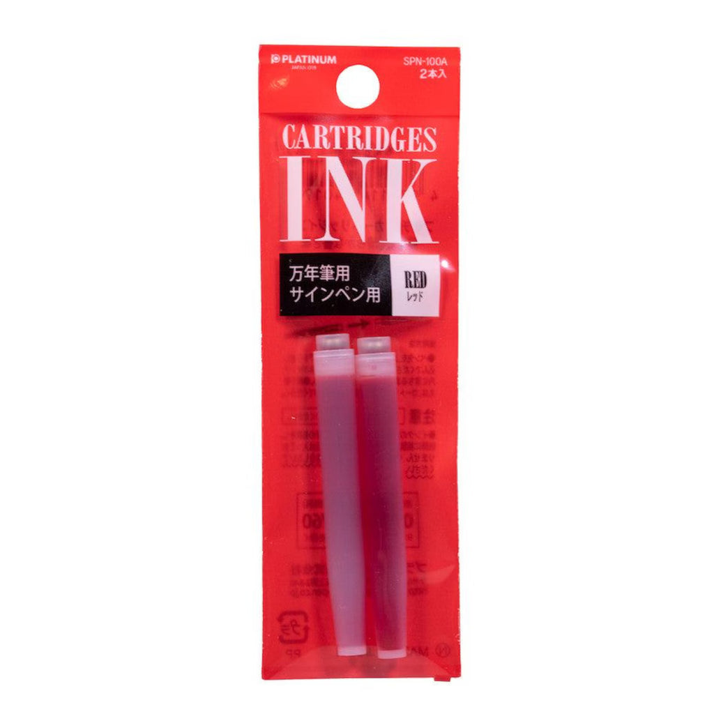 Platinum Pen Writing Material Ink Cartridge Refills