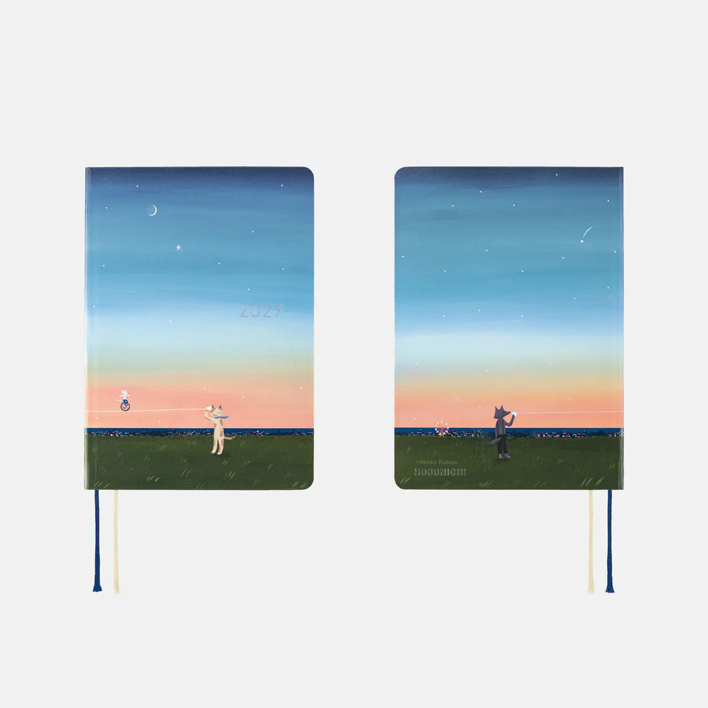 Hobonichi Techo 2027 HON A6 Hiroko Kubota: String Telephone Until the Moon is Full
