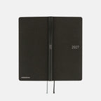 Hobonichi Techo 2027 Weeks Paper Series: Black Argyle