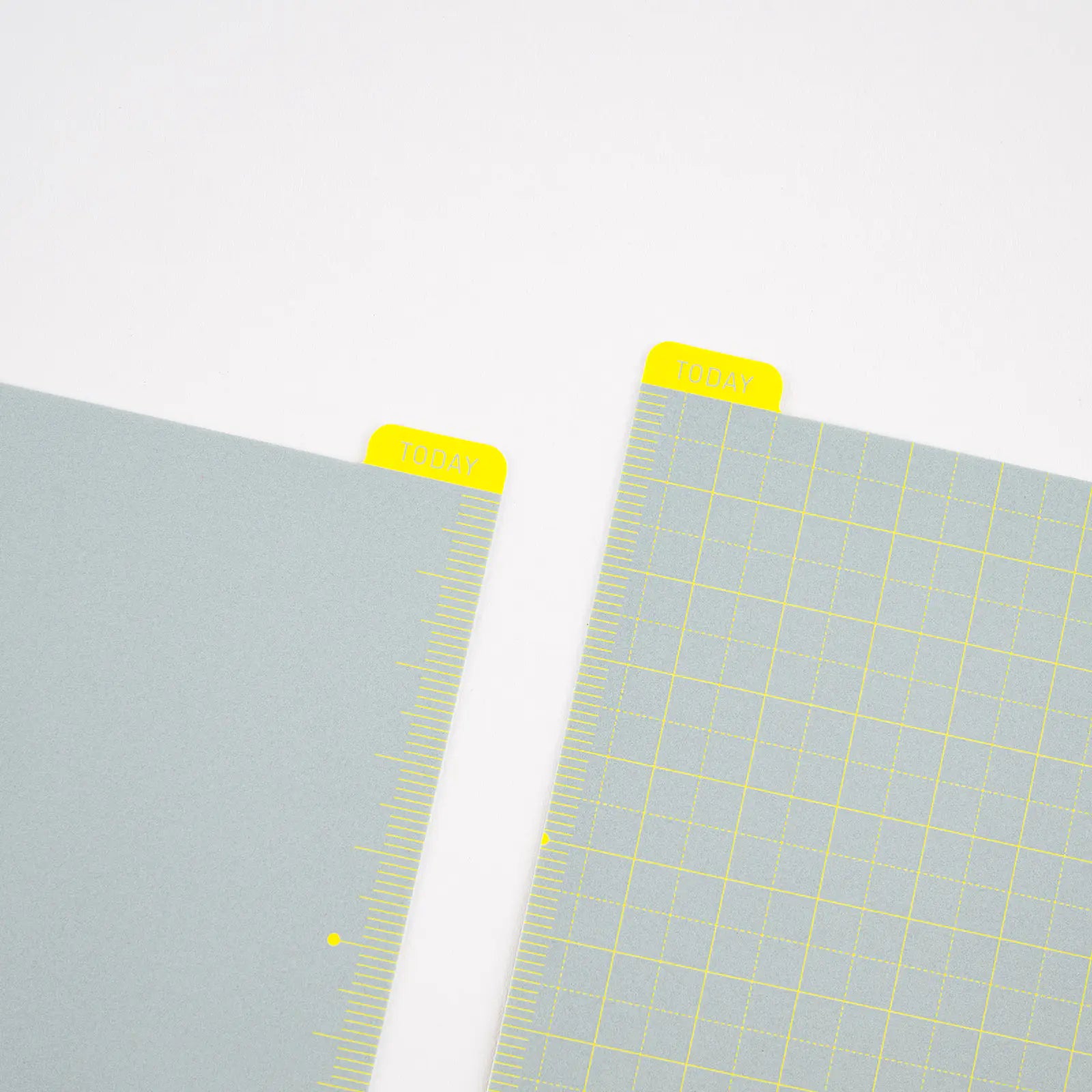 Hobonichi Techo Accessories - Pencil Board for Weeks (Ice Gray x Yellow)