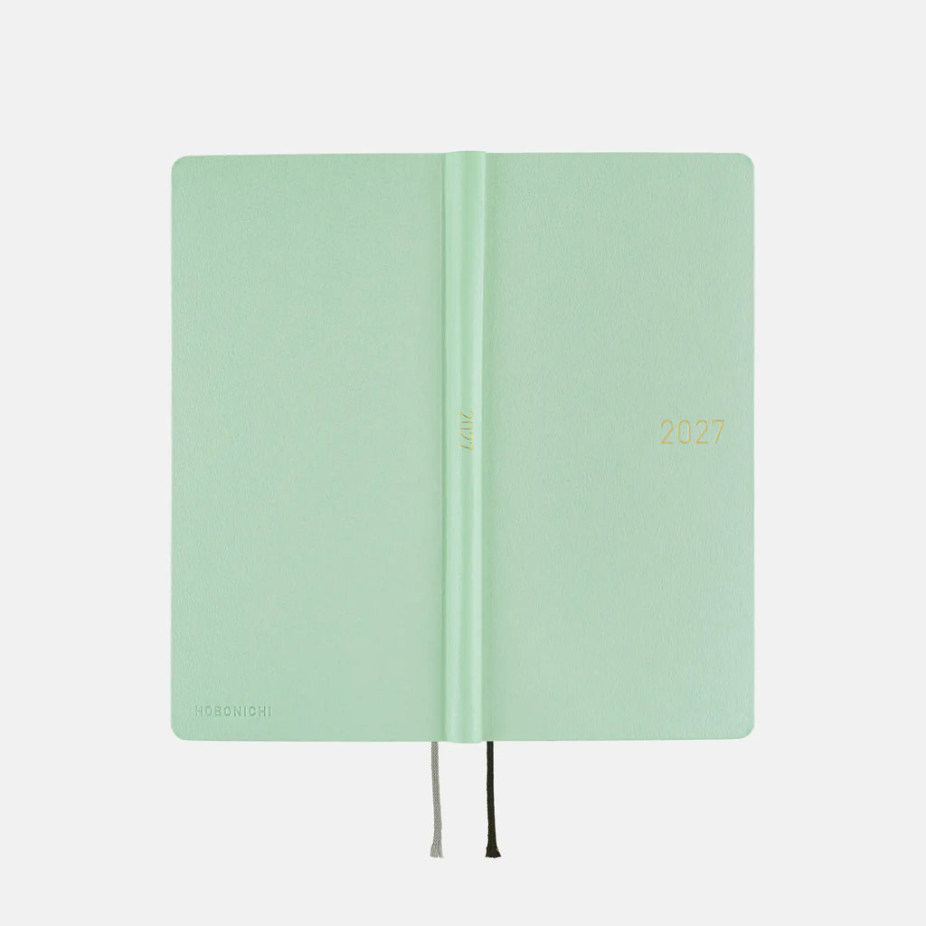 Hobonichi Techo 2027 Weeks Paper Series: Frosty Jade