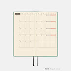 Hobonichi Techo 2027 Weeks Paper Series: Frosty Jade