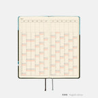 Hobonichi Techo 2027 Weeks Hiroko Kubota: Meteor Shower in the Light Blue Forest