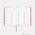 Hobonichi Techo 2027 HON A6 Yumi Kitagishi: White Cat and Rabbit’s Tea Room