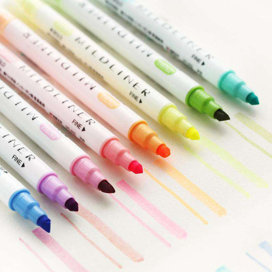 Mildliner Dual-Tip Creative Highlighter- Mild Gray