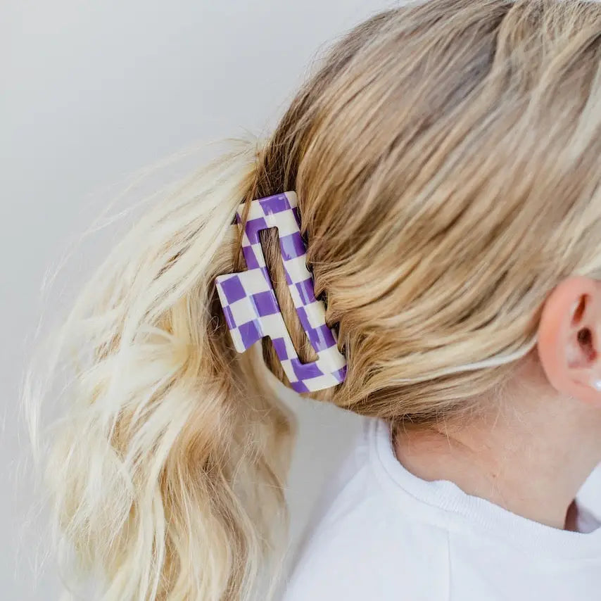Checkered Claw Clip