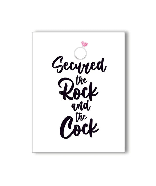 Rock & Cock Card