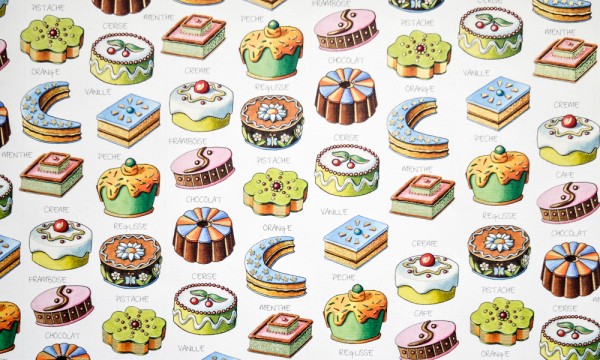 Classica Italiana Wrapping Paper- Gateau