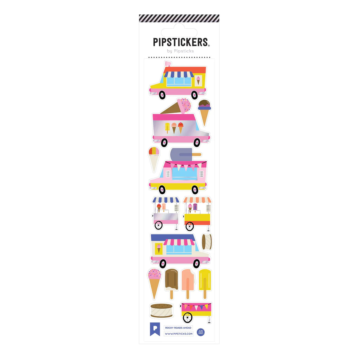 Rocky Roads Ahead Stickers