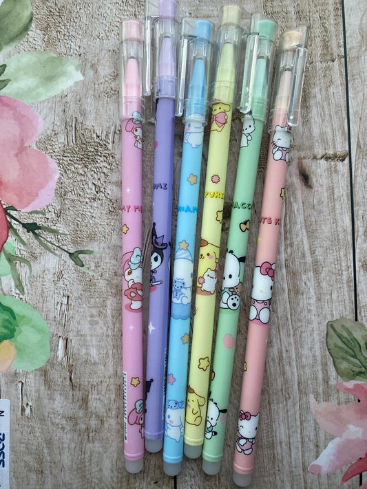 Hello Kitty Erasable Pens by Sanrio