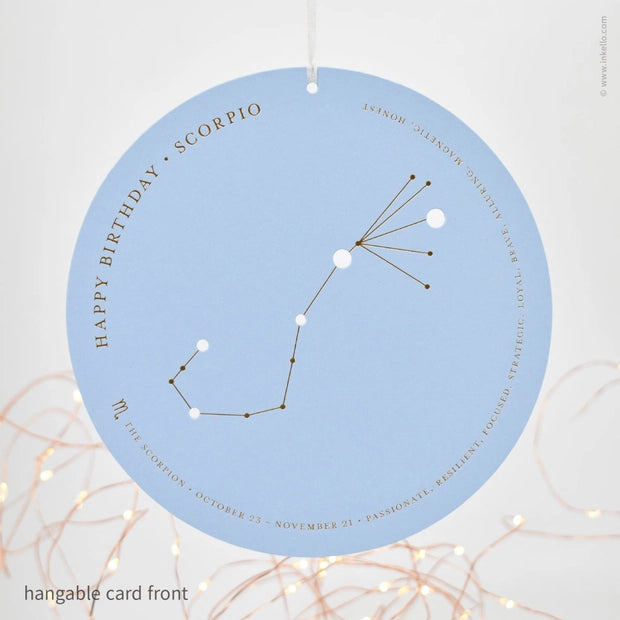 Birthday Constellation Cards