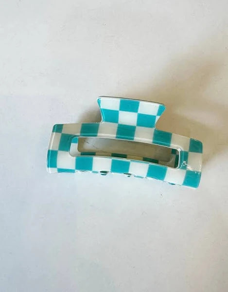 Checkered Claw Clip