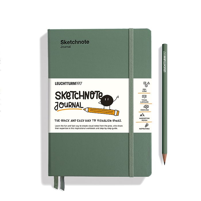 Leuchtturm Sketchnote Journal- Olive