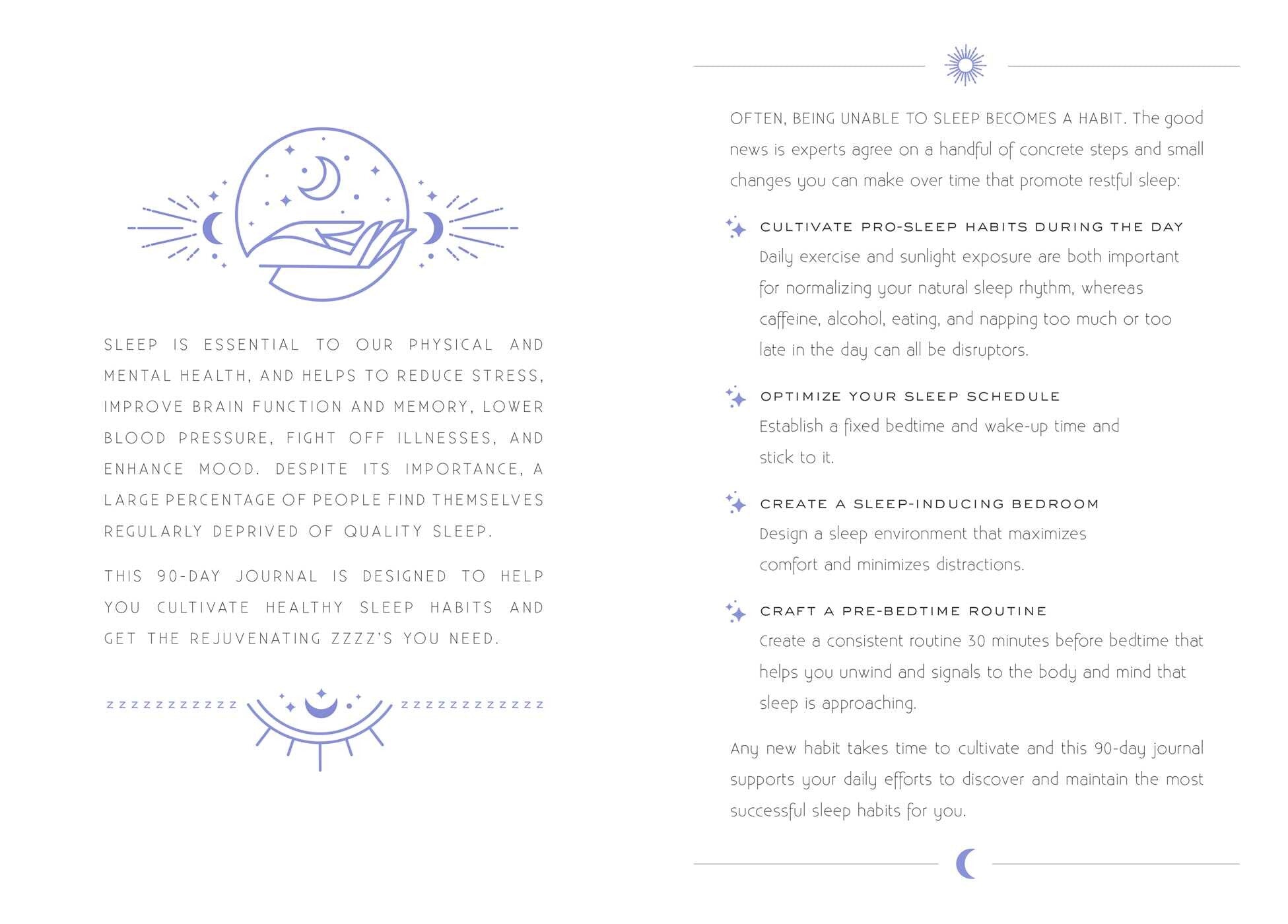 Sleep: A Day and Night Reflection Journal