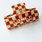 Checkered Claw Clip