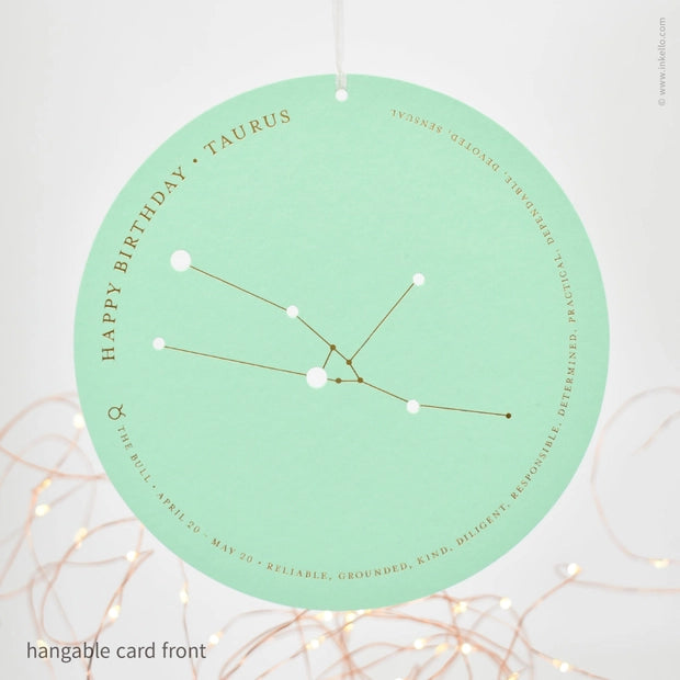 Birthday Constellation Cards