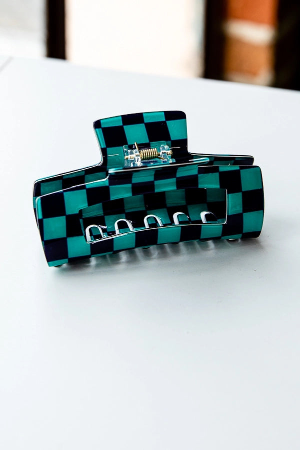 Checkered Claw Clip