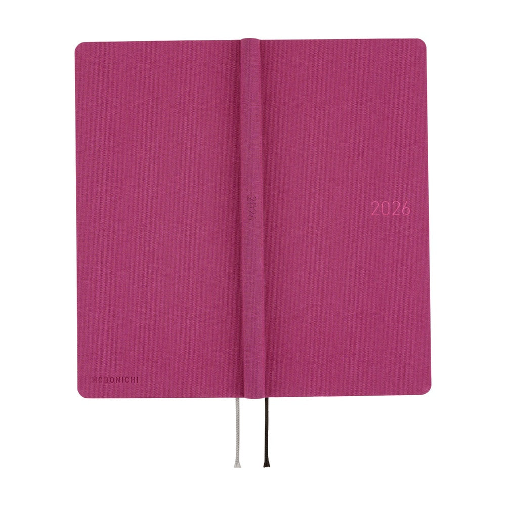 Hobonichi Techo 2026 Weeks- Colors: Peony Purple