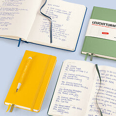 Leuchtturm1917 A5 Medium Weekly Planner & Notebook 2027- Black