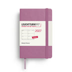 Leuchtturm1917 A6 Pocket Weekly Planner 2027- Dusty Rose