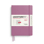 Leuchtturm1917 A5 Medium Weekly Planner & Notebook 2027- Dusty Rose