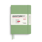 Leuchtturm1917 A5 Medium Weekly Planner & Notebook 2027- Sage