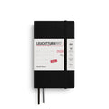 Leuchtturm1917 A6 Pocket Weekly Planner 2026- Black