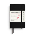 Leuchtturm1917 A6 Pocket Weekly Planner 2027- Black