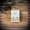 Snowflake Cut-Out Dangles