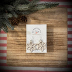Snowflake Cut-Out Dangles