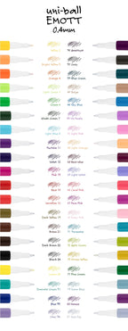 uni EMOTT Fine Line Marker- Single