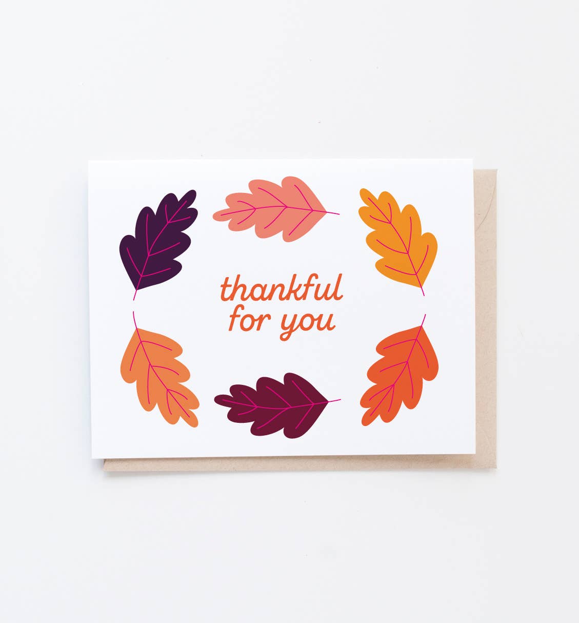 Thankful for You Greeting Card