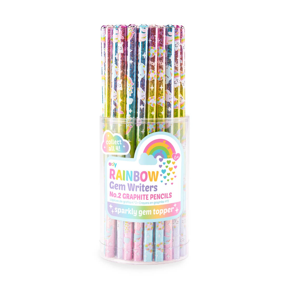 Rainbow Gem Writers Graphite Pencil