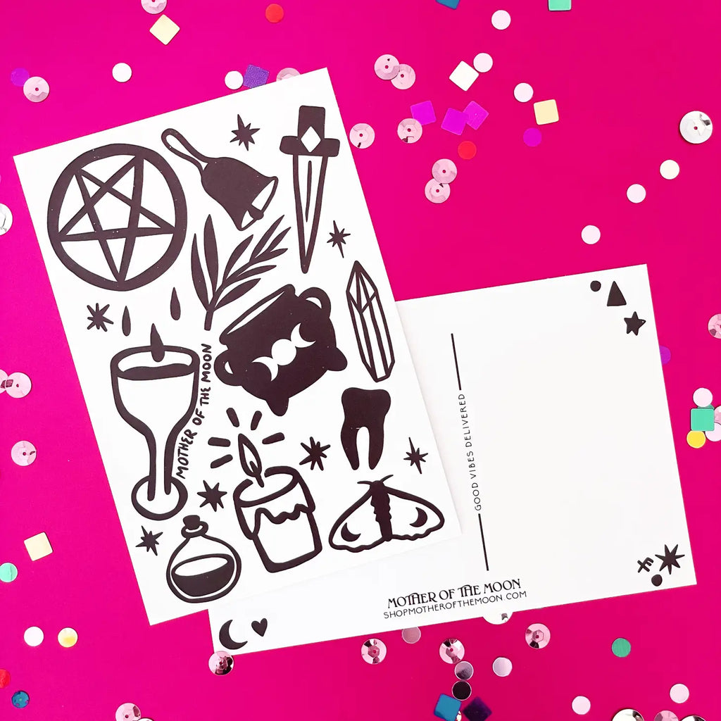 Witchy Postcards