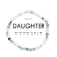 Morse Code Bracelet - Daughter - Marble & Jasper