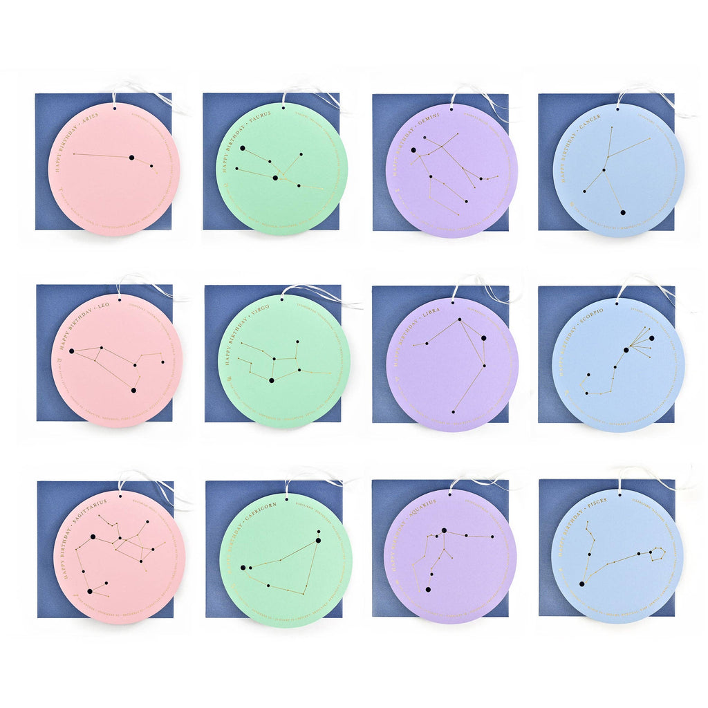 Birthday Constellation Cards