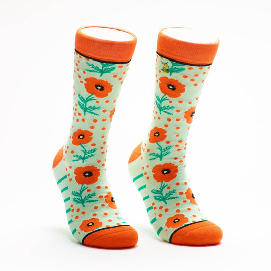 Poppy and Dot Socks