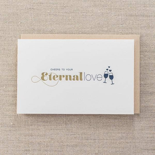 Cheers - Eternal Love Greeting Card