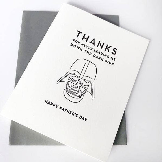 Dark Side Greeting Card