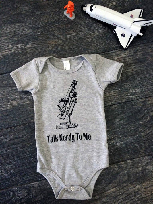 Talk Nerdy To Me Baby Bodysuit (18 months)
