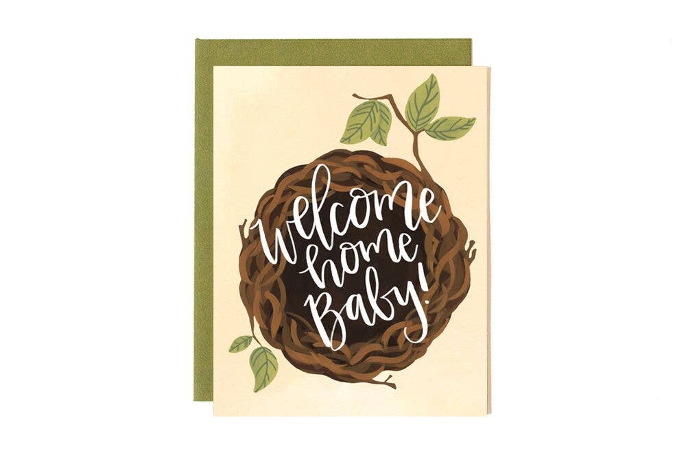 Welcome Home Baby Card