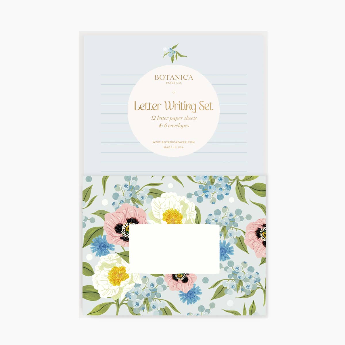 Lush Flora Letter Writing Set