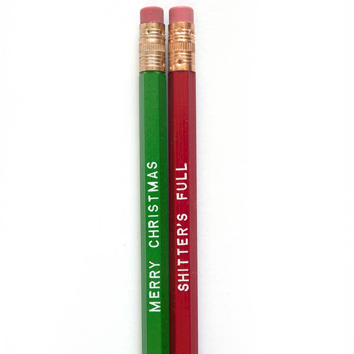 Merry Christmas Pencils