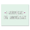 Anniversary Remembered Card