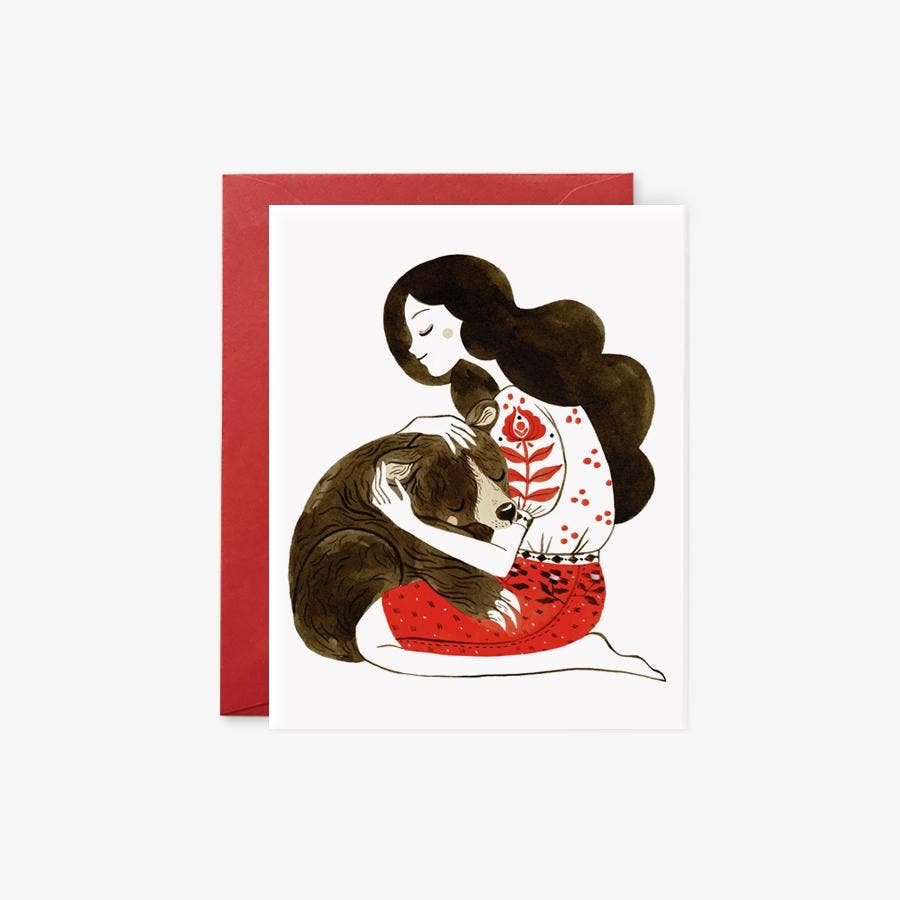 Bear Hugs Greeting card