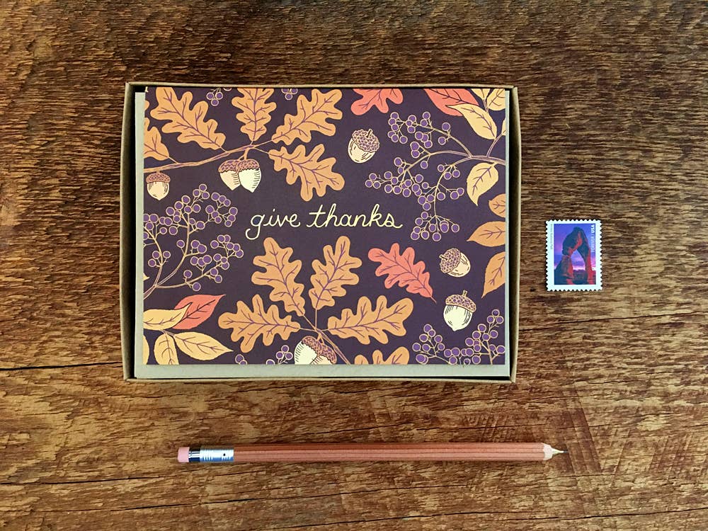 Give Thanks Card set