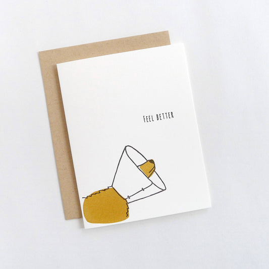 Feel Better Cone Card