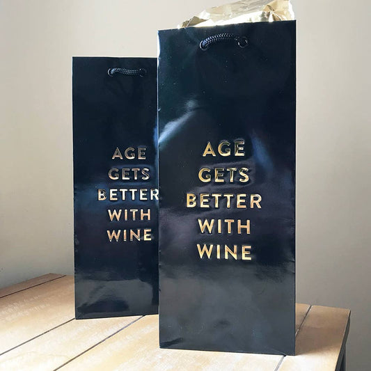 Age Gets Better With Wine Bag